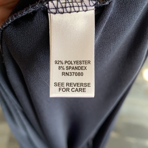 Navy 3/4 Sleeve Top - Picture 7 of 8